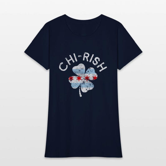 Chi-Rish Chicago Flag Lucky C St Patrick'S Day