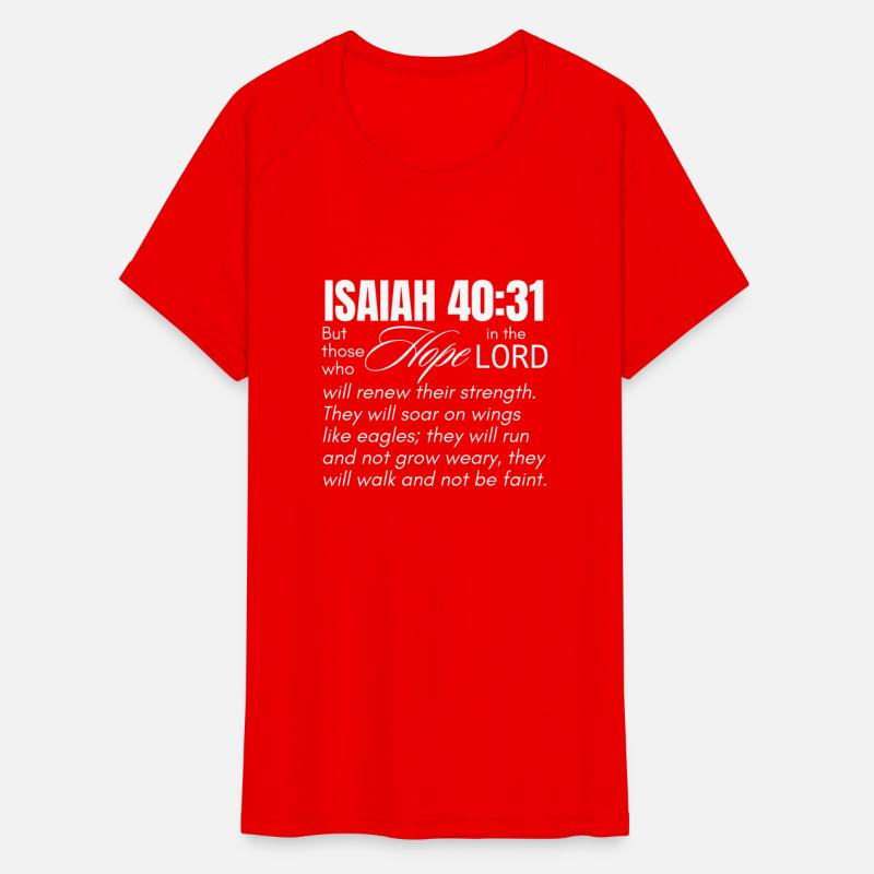 Christian Quote, Isaiah 40:31 White Text