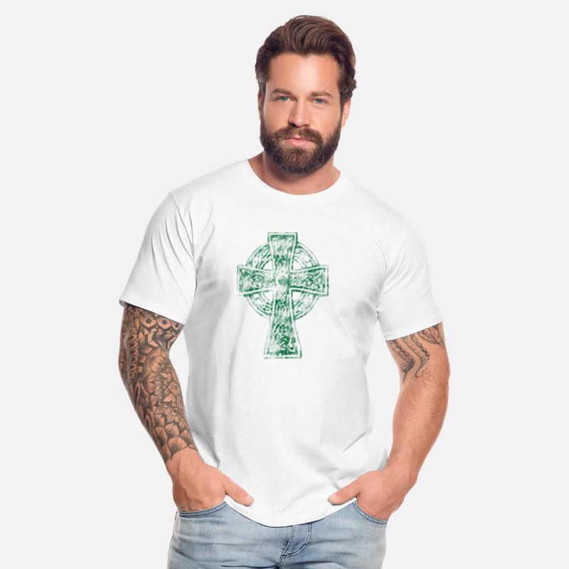 Classic Vintage Style Celtic Cross Crucifix Shirts