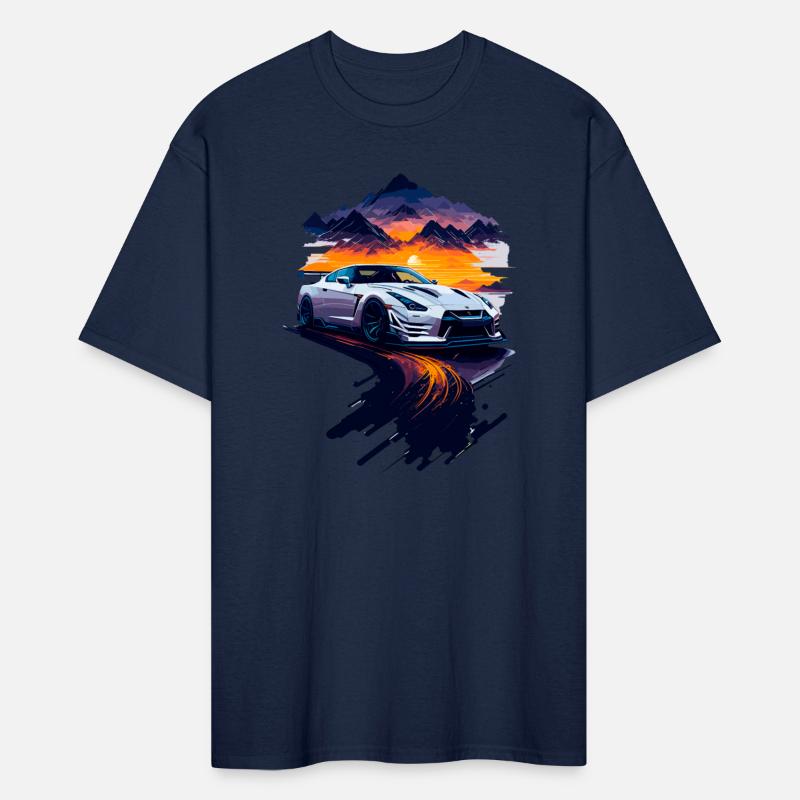 Sports car illustration