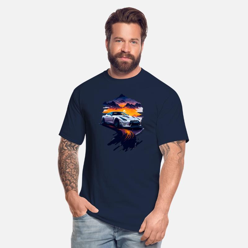 Sports car illustration