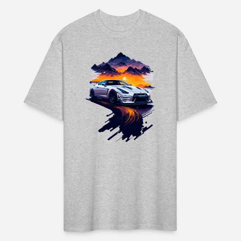 Sports car illustration