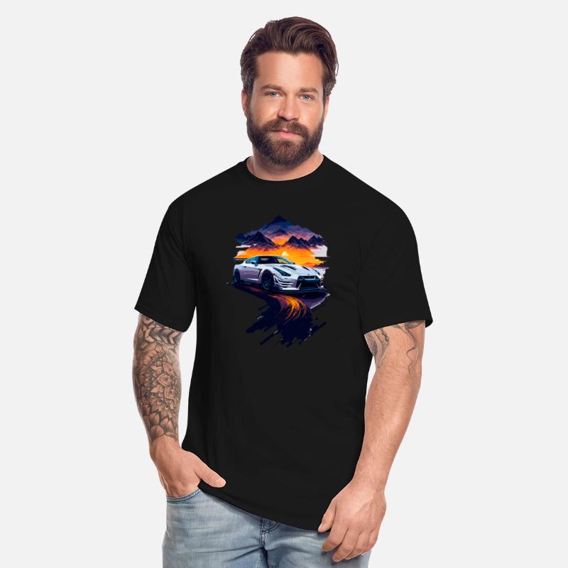 Sports car illustration