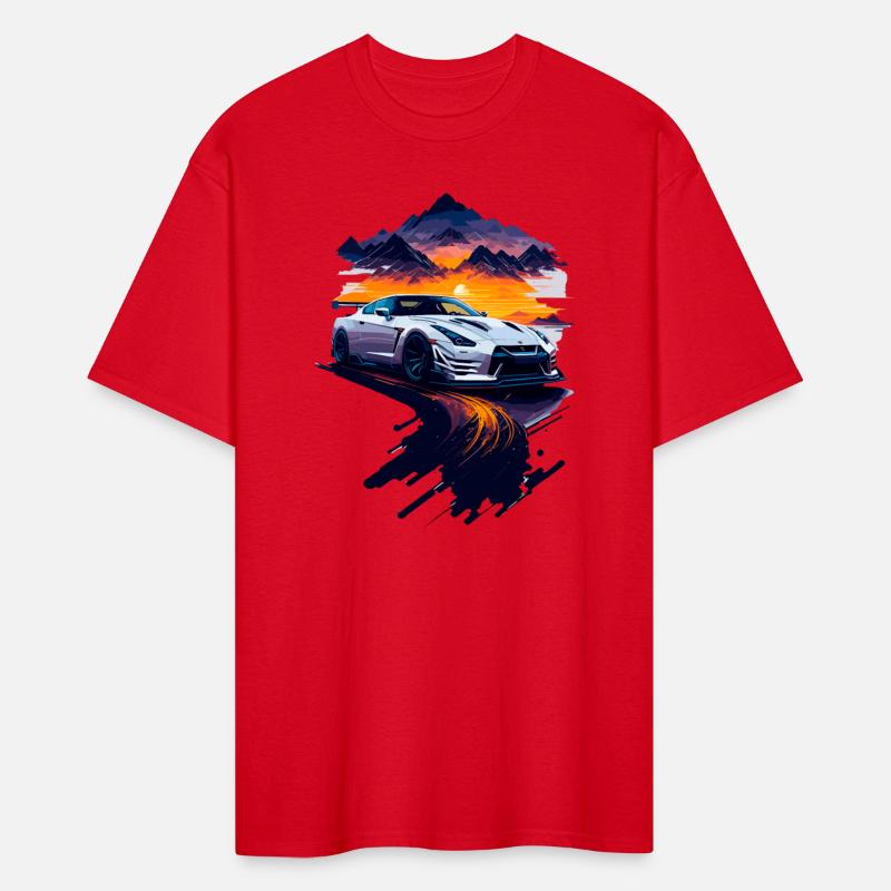 Sports car illustration