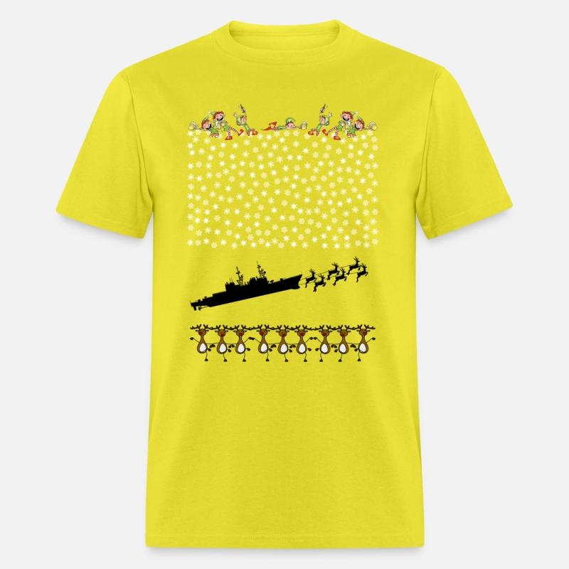 Spruance class destroyer christmas reindeer jumper