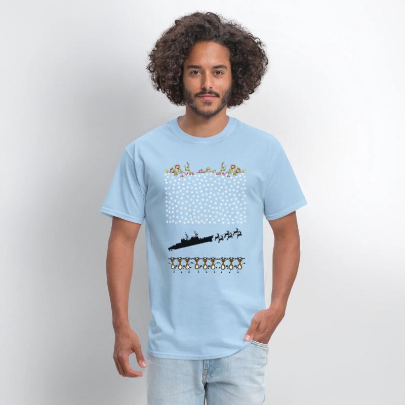 Spruance class destroyer christmas reindeer jumper