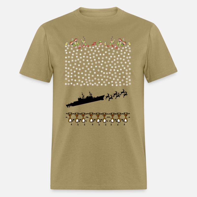 Spruance class destroyer christmas reindeer jumper