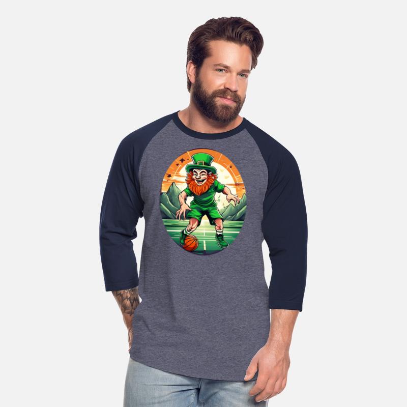 St. Patrick's Day Shamrock St Paddy's Day Basketba