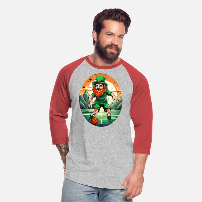 St. Patrick's Day Shamrock St Paddy's Day Basketba