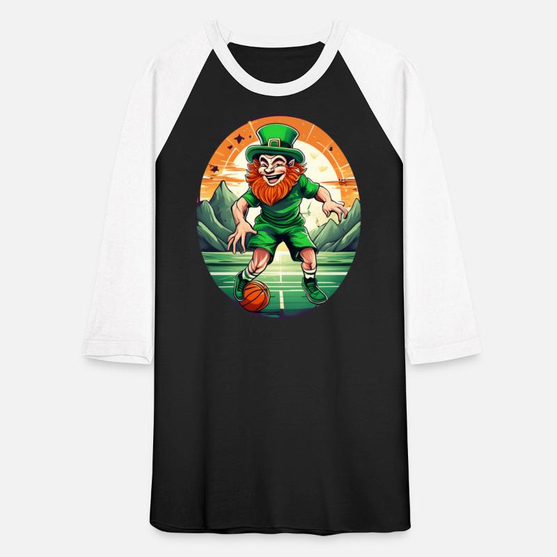 St. Patrick's Day Shamrock St Paddy's Day Basketba