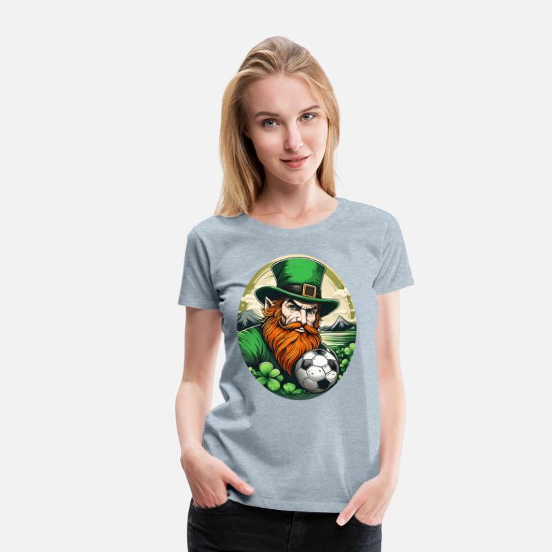 St. Patrick's Day Shamrock St Paddy's Day Football