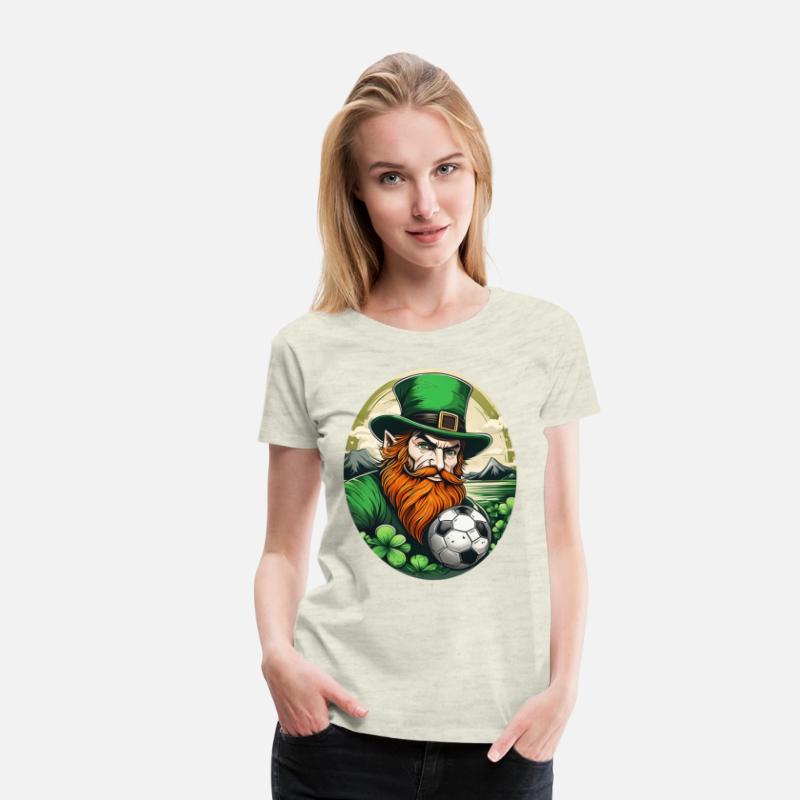 St. Patrick's Day Shamrock St Paddy's Day Football