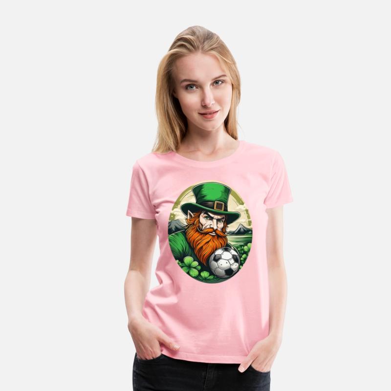 St. Patrick's Day Shamrock St Paddy's Day Football