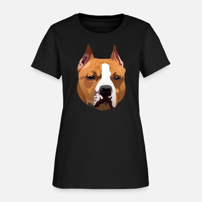 Staffordshire Bull Terrier Head