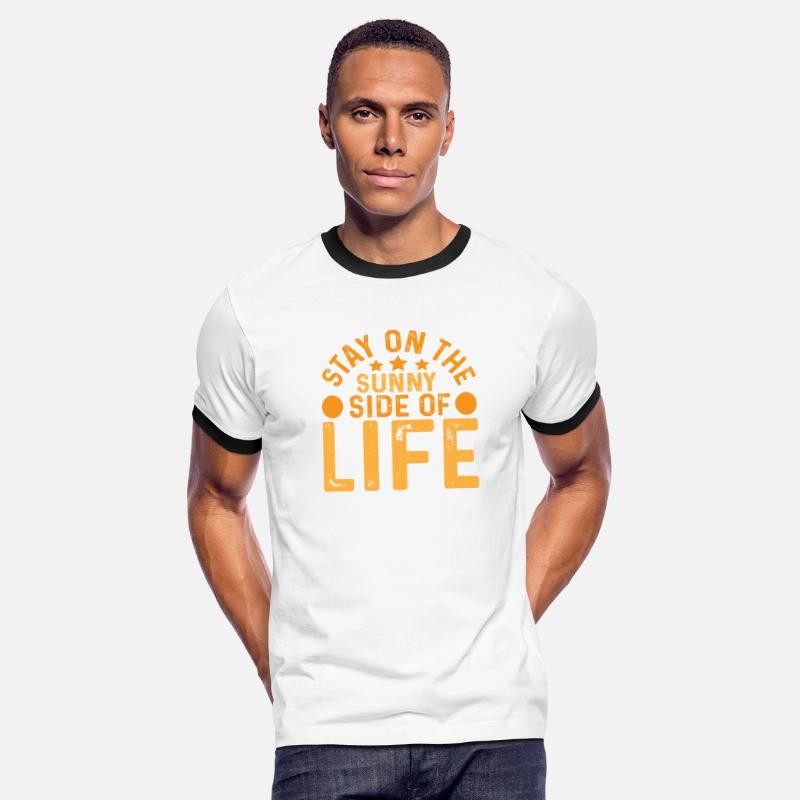 Stay On The Sunny Side Of Life Typography Design
