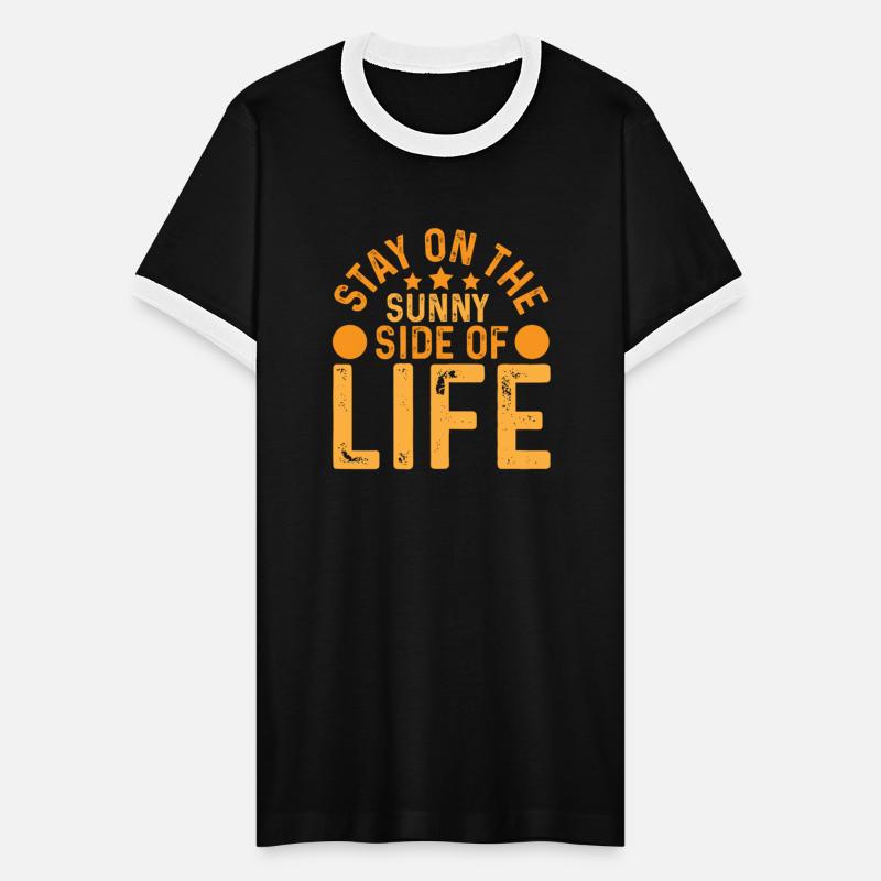 Stay On The Sunny Side Of Life Typography Design