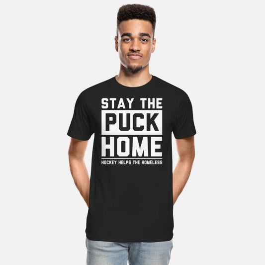 Stay the puck home hockey helps the homeless