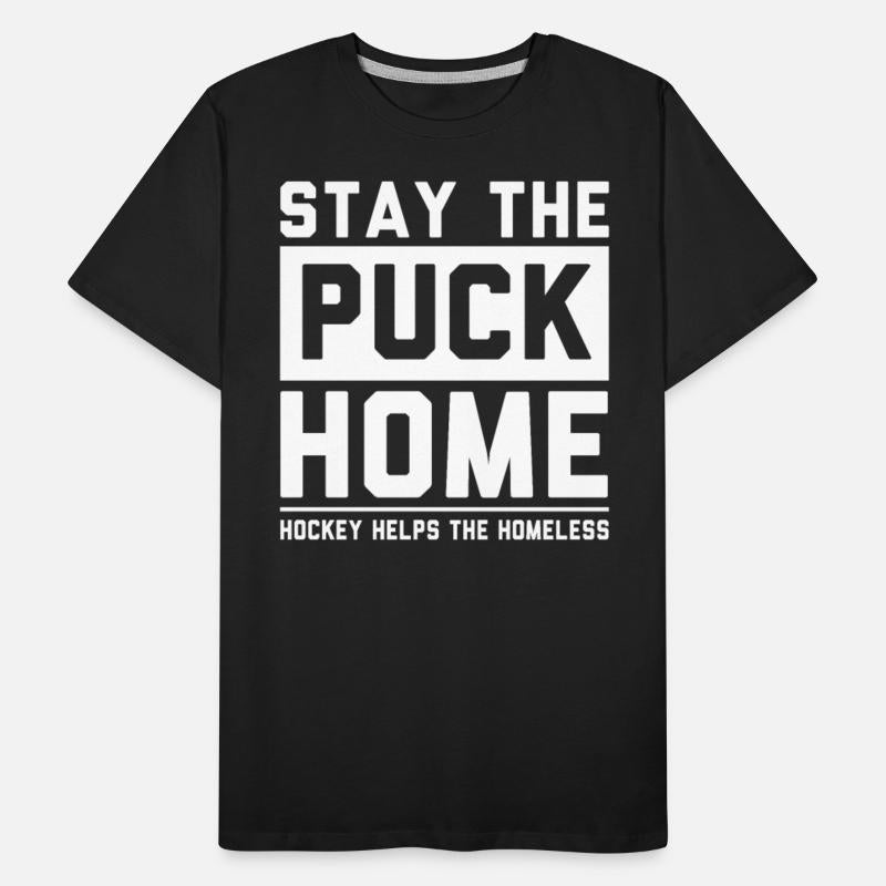 Stay the puck home hockey helps the homeless