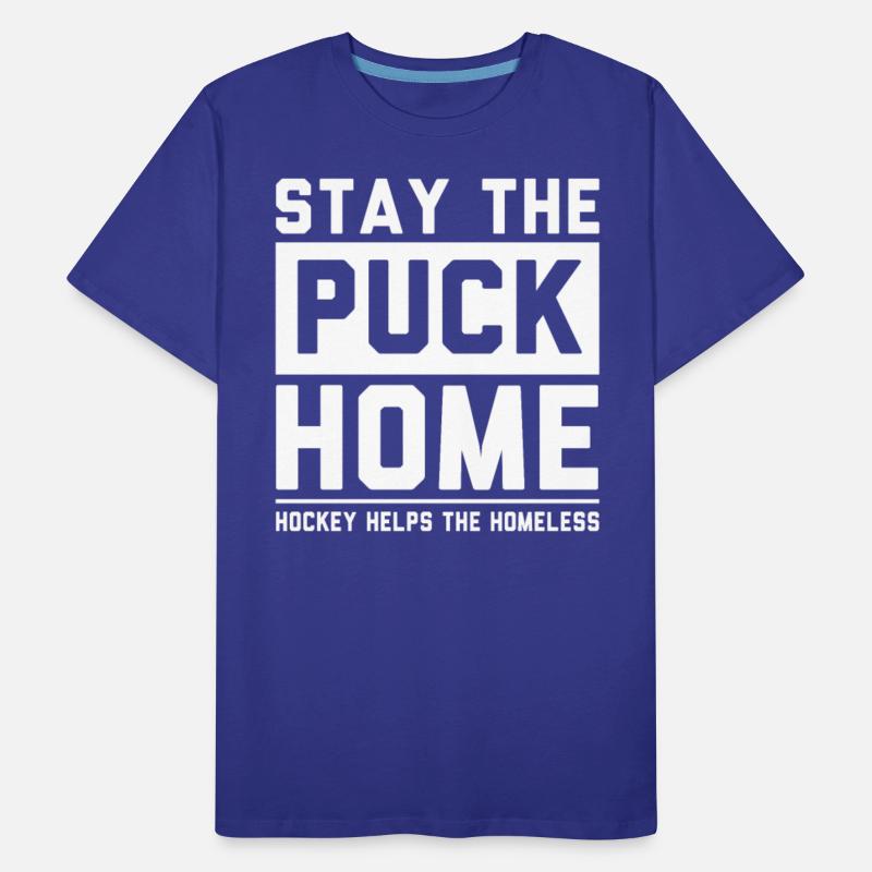 Stay the puck home hockey helps the homeless