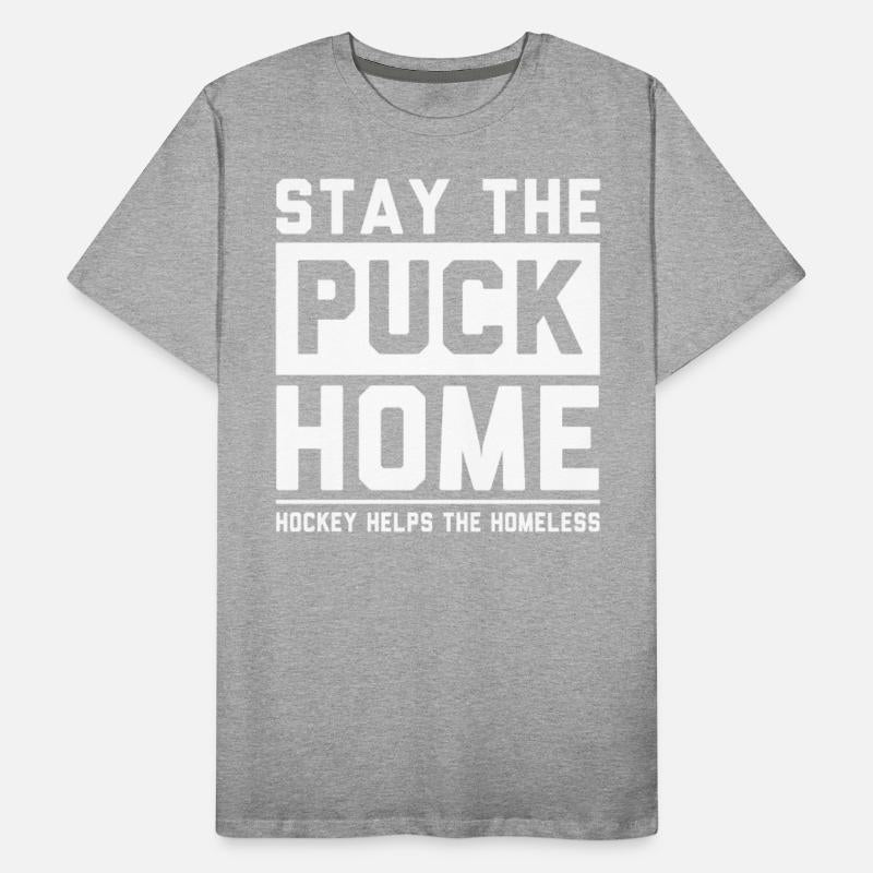 Stay the puck home hockey helps the homeless