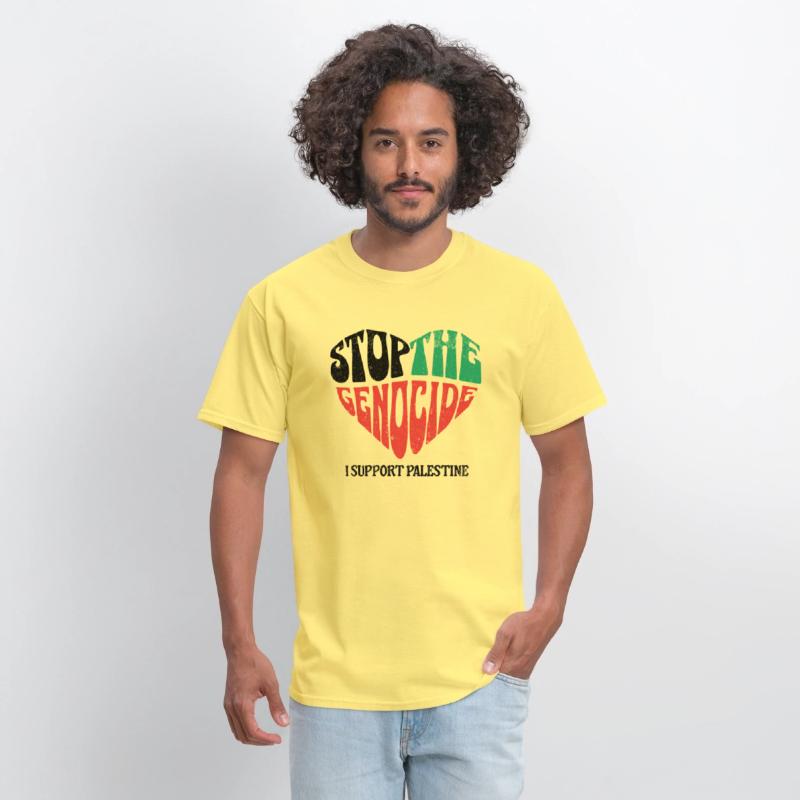 Stop The Genocide - Support palestine tees