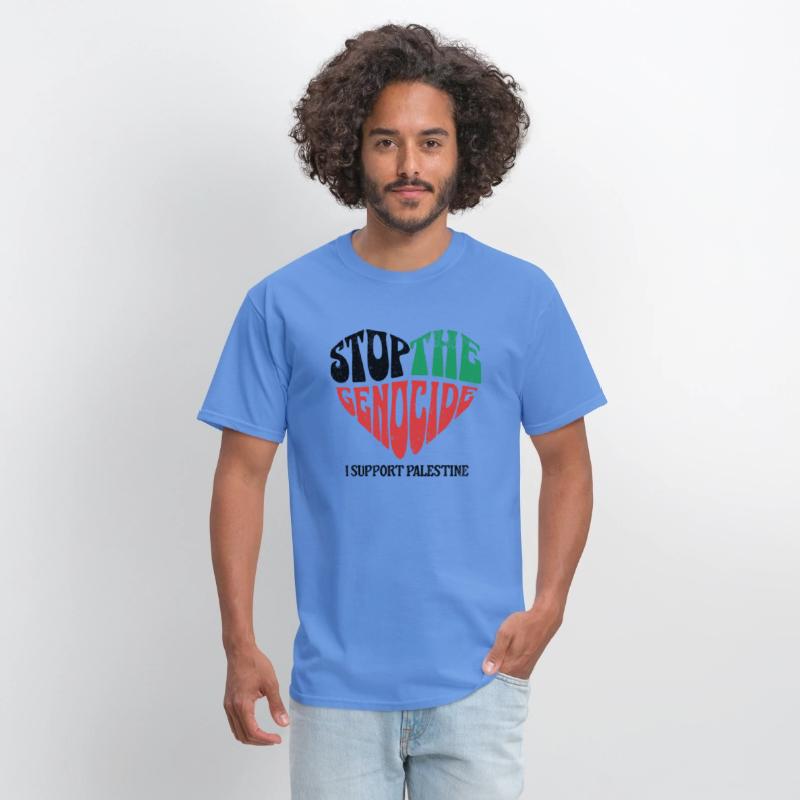 Stop The Genocide - Support palestine tees