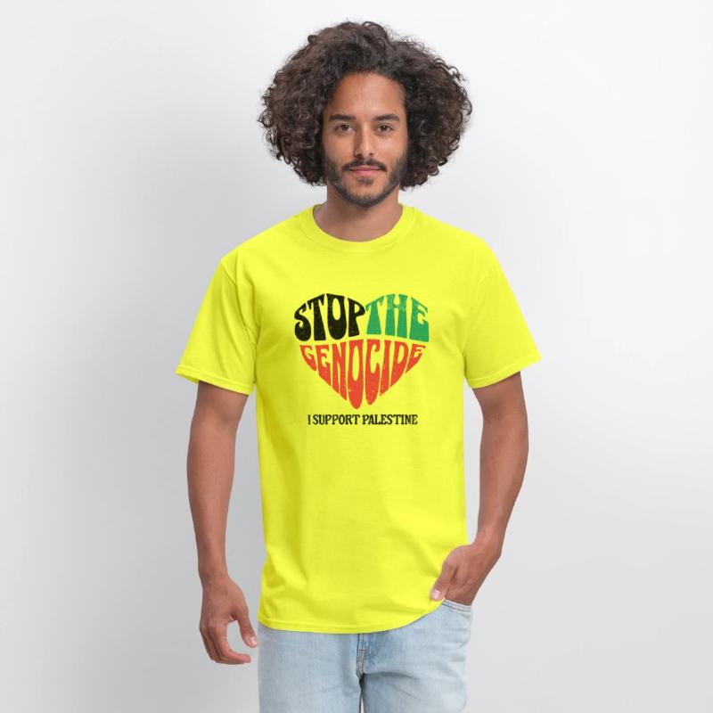 Stop The Genocide - Support palestine tees