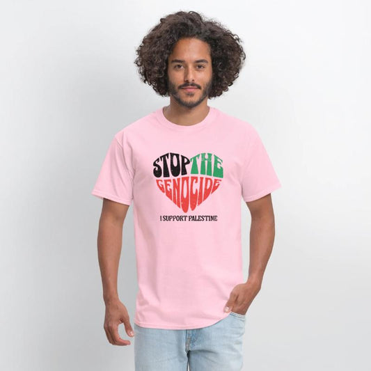 Stop The Genocide - Support palestine tees