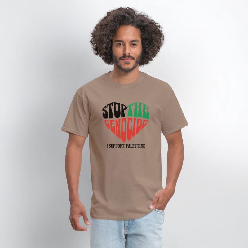 Stop The Genocide - Support palestine tees