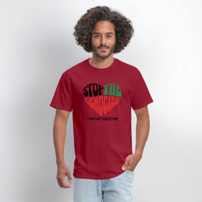 Stop The Genocide - Support palestine tees
