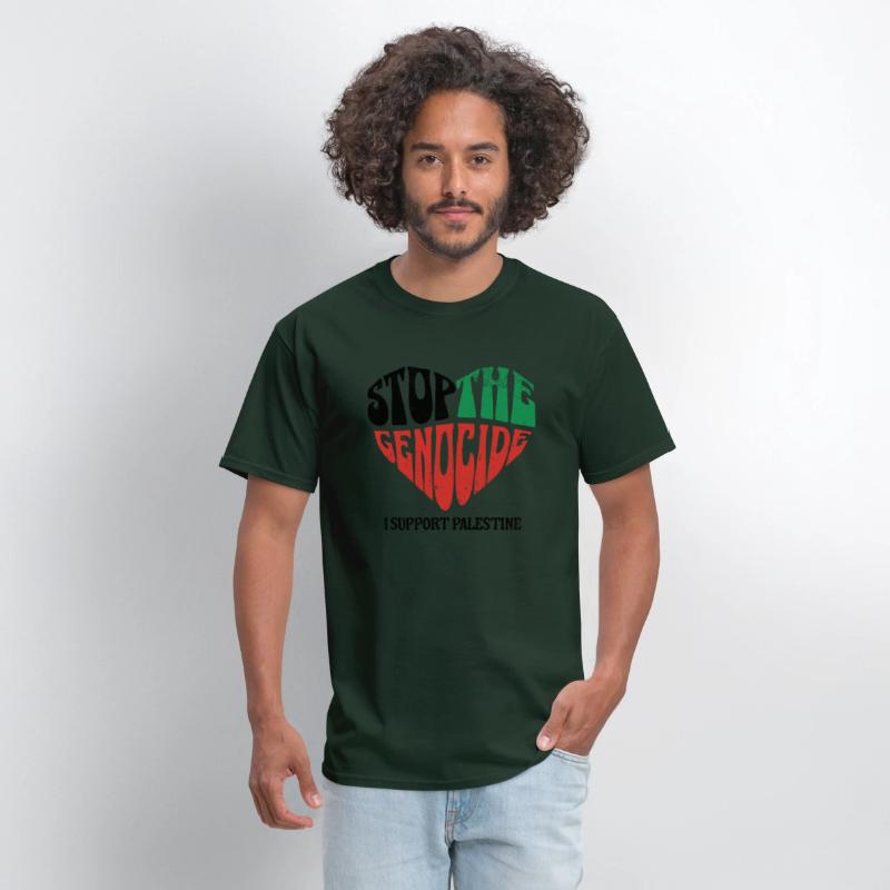 Stop The Genocide - Support palestine tees