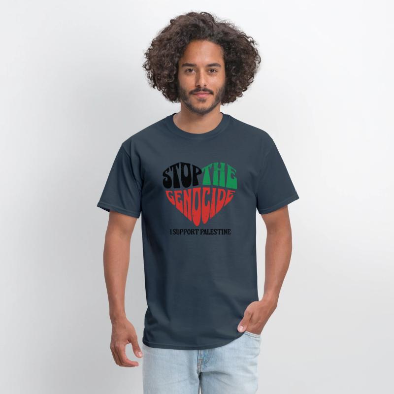 Stop The Genocide - Support palestine tees