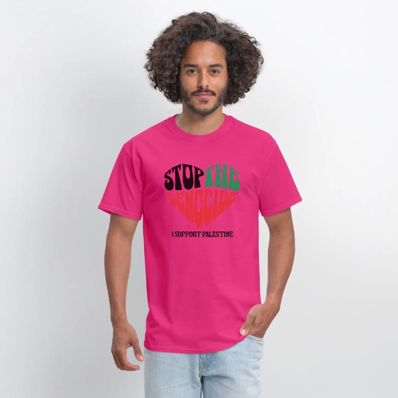 Stop The Genocide - Support palestine tees