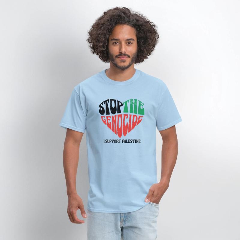 Stop The Genocide - Support palestine tees