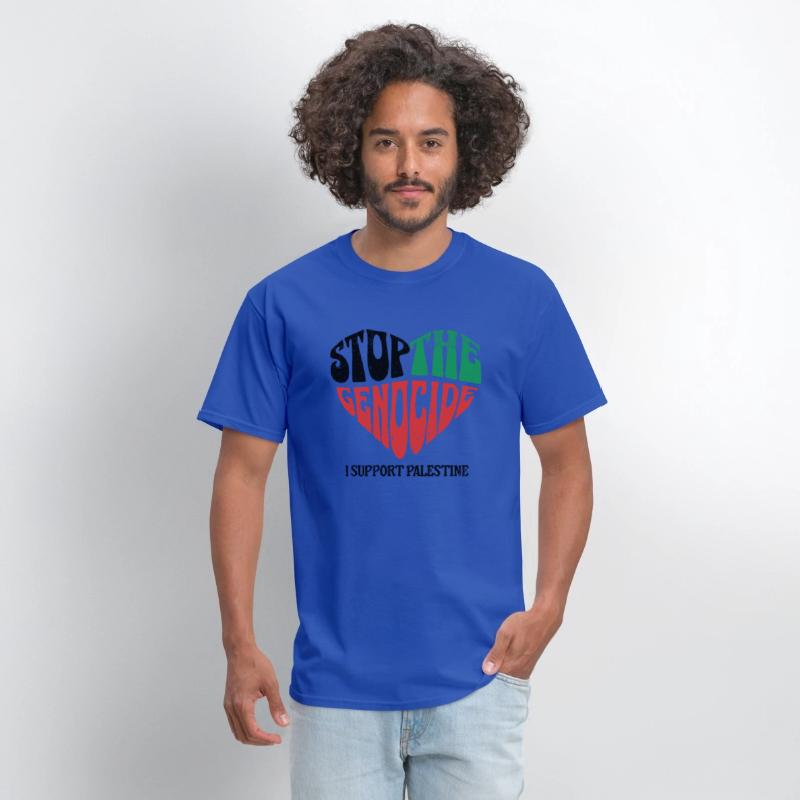 Stop The Genocide - Support palestine tees