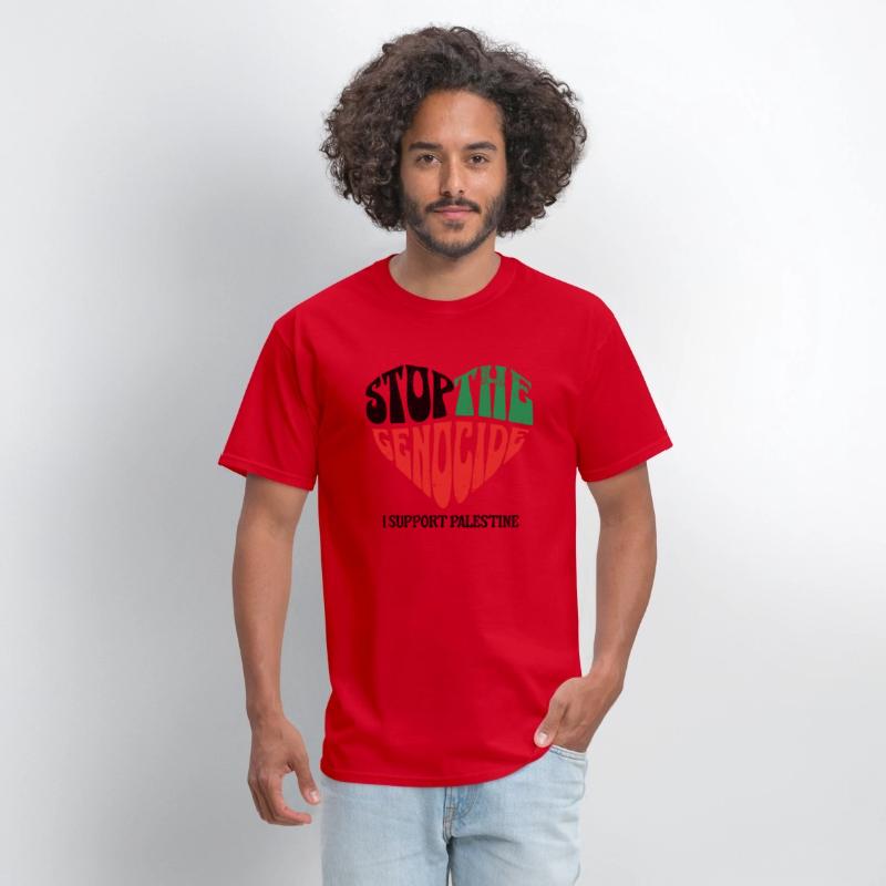 Stop The Genocide - Support palestine tees