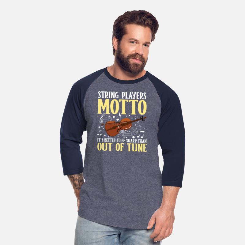 String Players Motto Sharp Than Out Of Tune