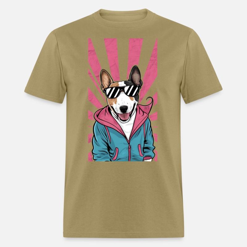 Stylish Retro Bull Terrier