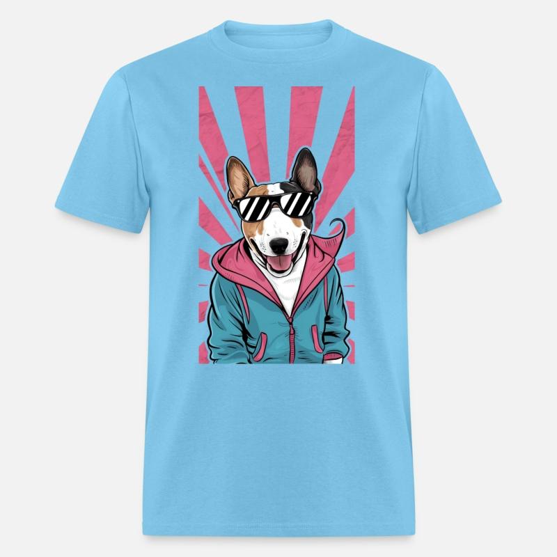 Stylish Retro Bull Terrier