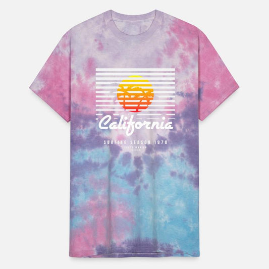 Summer vibes-California beach illustration gifts