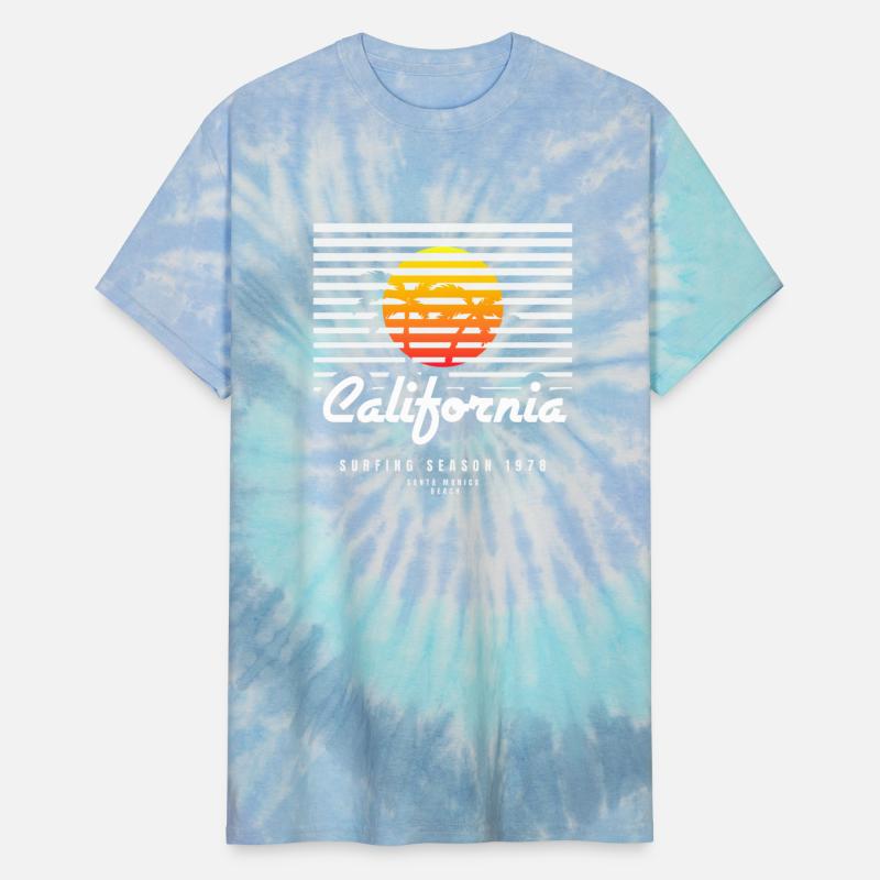 Summer vibes-California beach illustration gifts