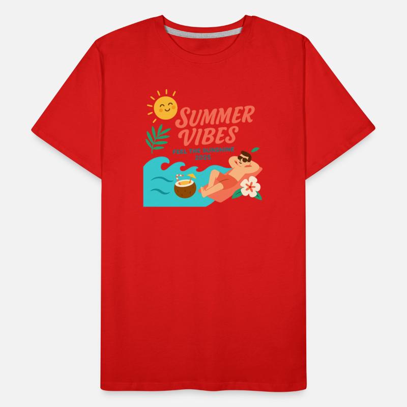 Summer Vibes Sunshine Illustration