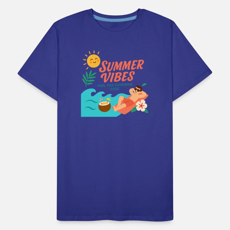 Summer Vibes Sunshine Illustration