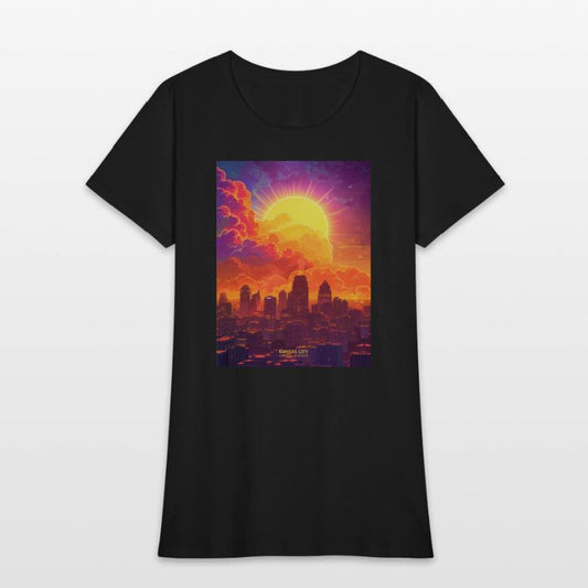 Sunset in Kansas City Missouri USA