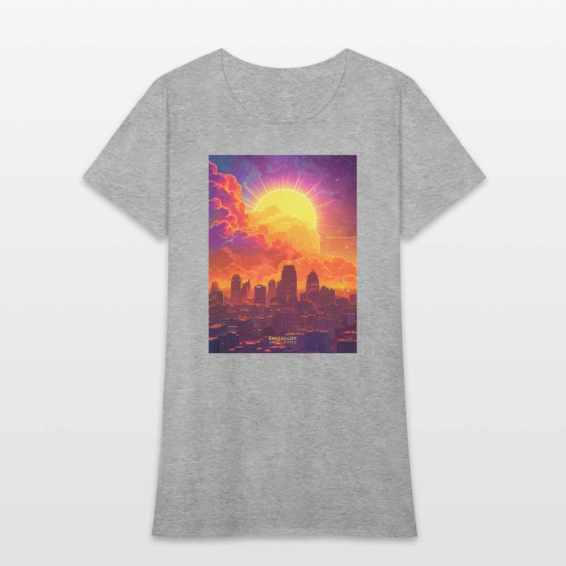 Sunset in Kansas City Missouri USA