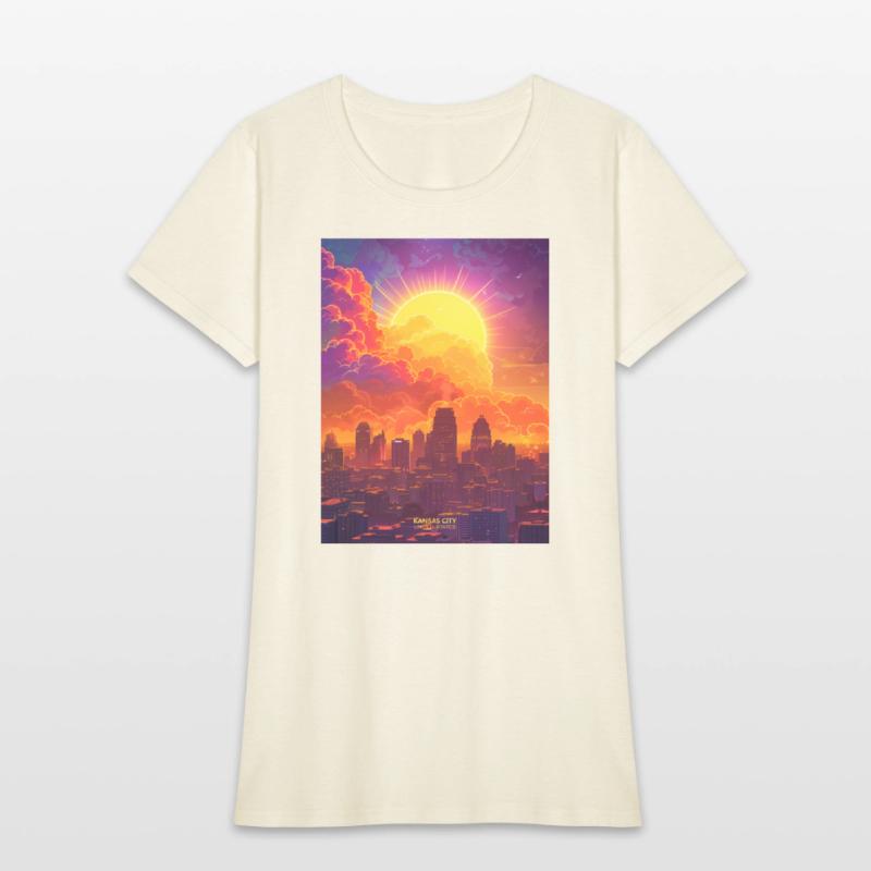 Sunset in Kansas City Missouri USA