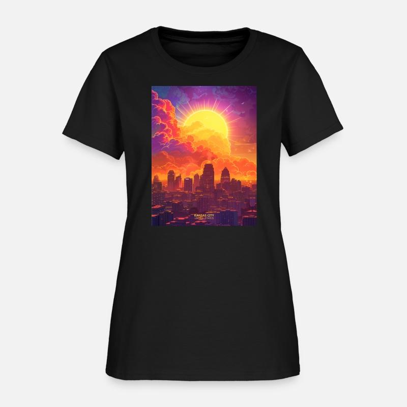 Sunset in Kansas City Missouri USA