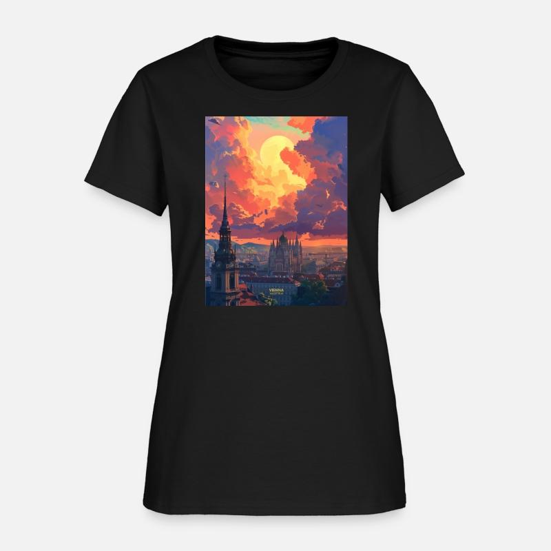 Sunset in Vienna Austria