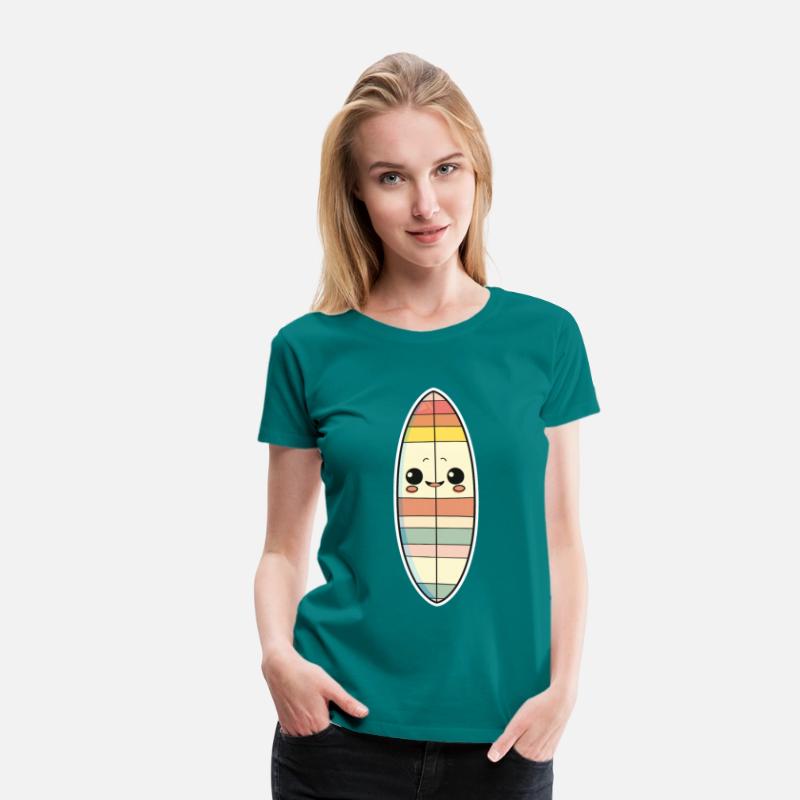 Surfboard Comic Style