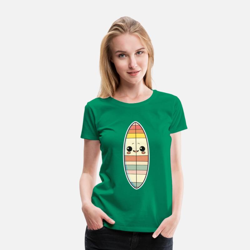 Surfboard Comic Style